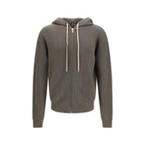 Rick Owens Gray Wool Oves Aries Hoodie