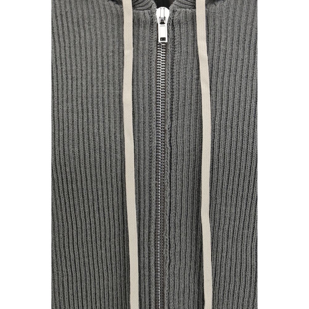 Rick Owens Bicolor Wool Oves Aries Hoodie