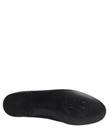 Dolce & Gabbana Navy Blue Satin DG Logo Dress Loafers