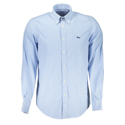 Harmont & Blaine Azzurro Cotton Men's Shirt