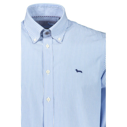 Harmont & Blaine Azzurro Cotton Men's Shirt