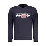 Napapijri Blue Cotton Sweatshirt for Men - NA-32108-M