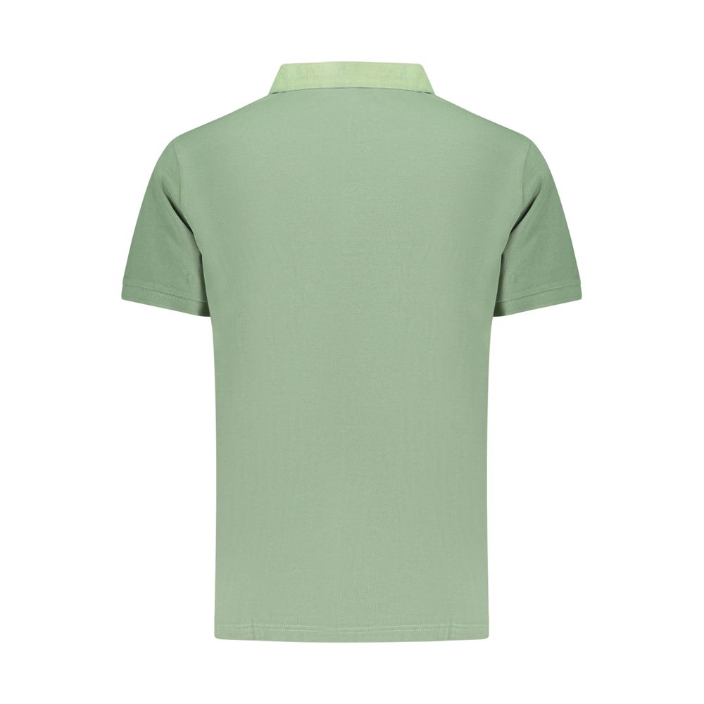 Polo en Coton Vert pour Hommes de Norway 1963
