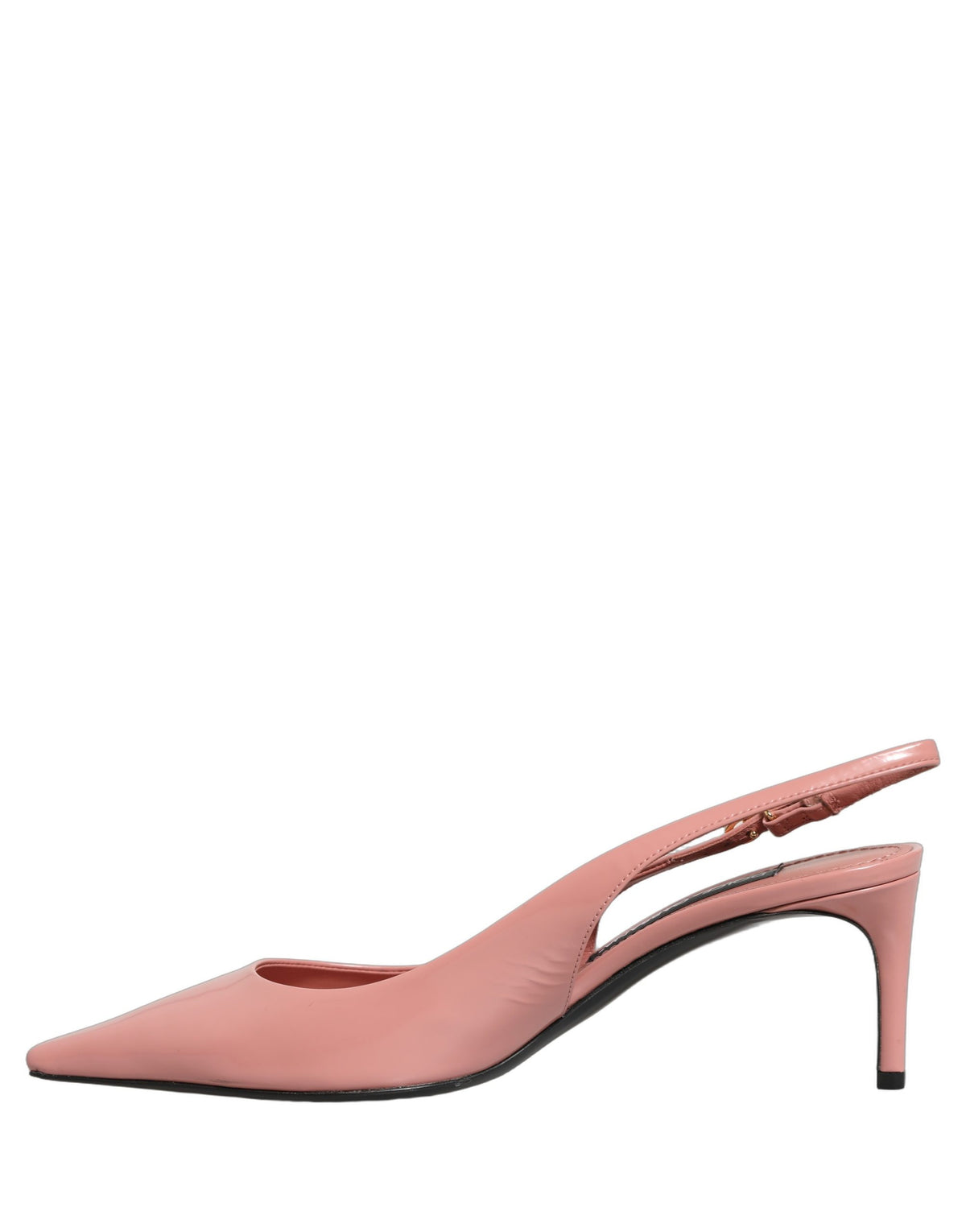 Dolce & Gabbana Pink Leather Slingback Heels for Women