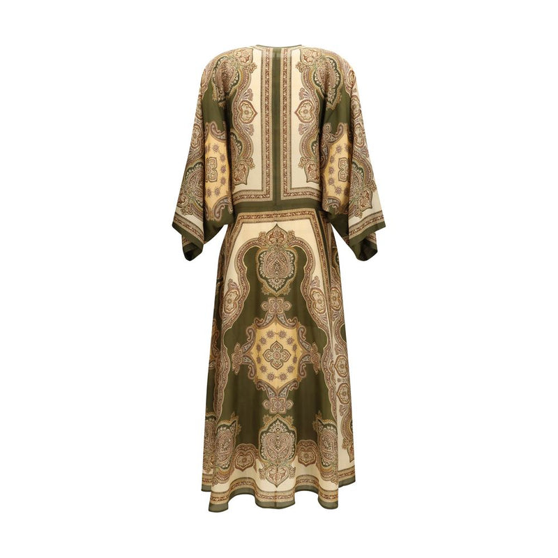 Zimmermann Mahon Multicolor Silk Casual Dress