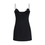 Magda Butrym Black Wool Oves Aries Casual Dress