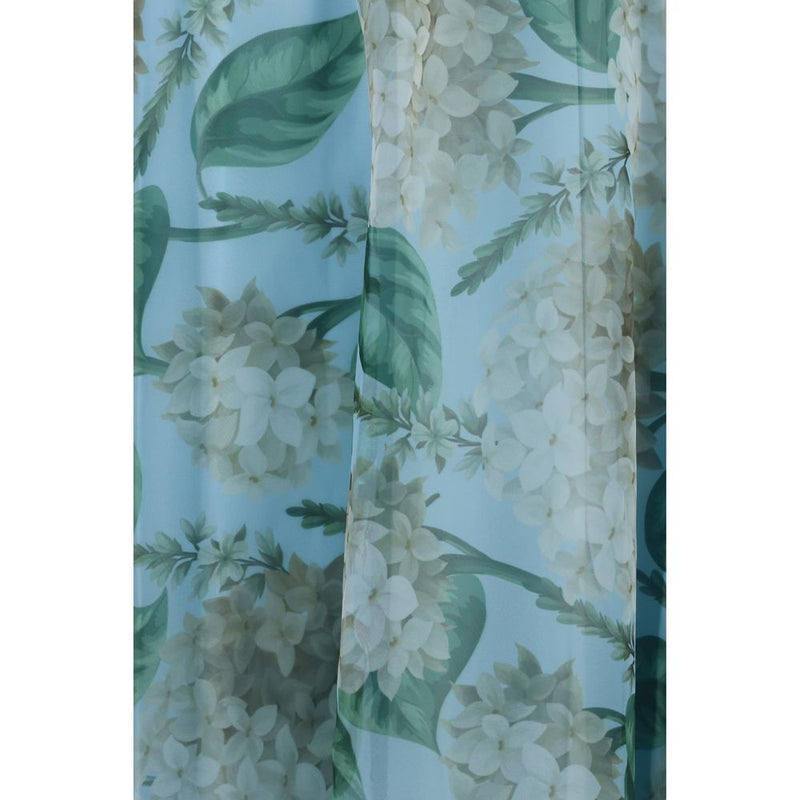 Nissa Blue Polyester Casual Dress
