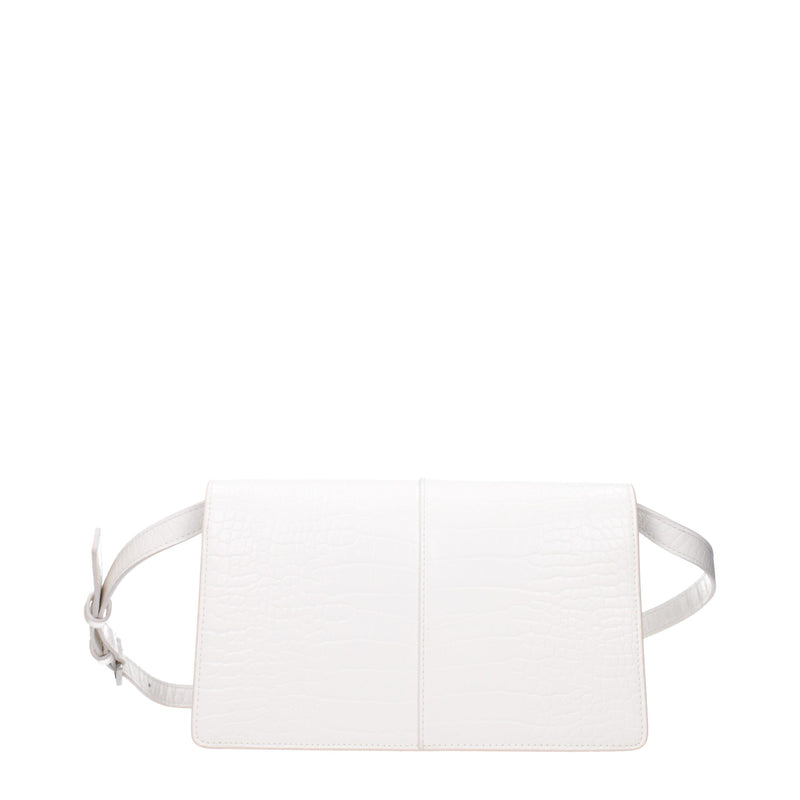 Karl Lagerfeld White Polyethylene Crossbody Bag