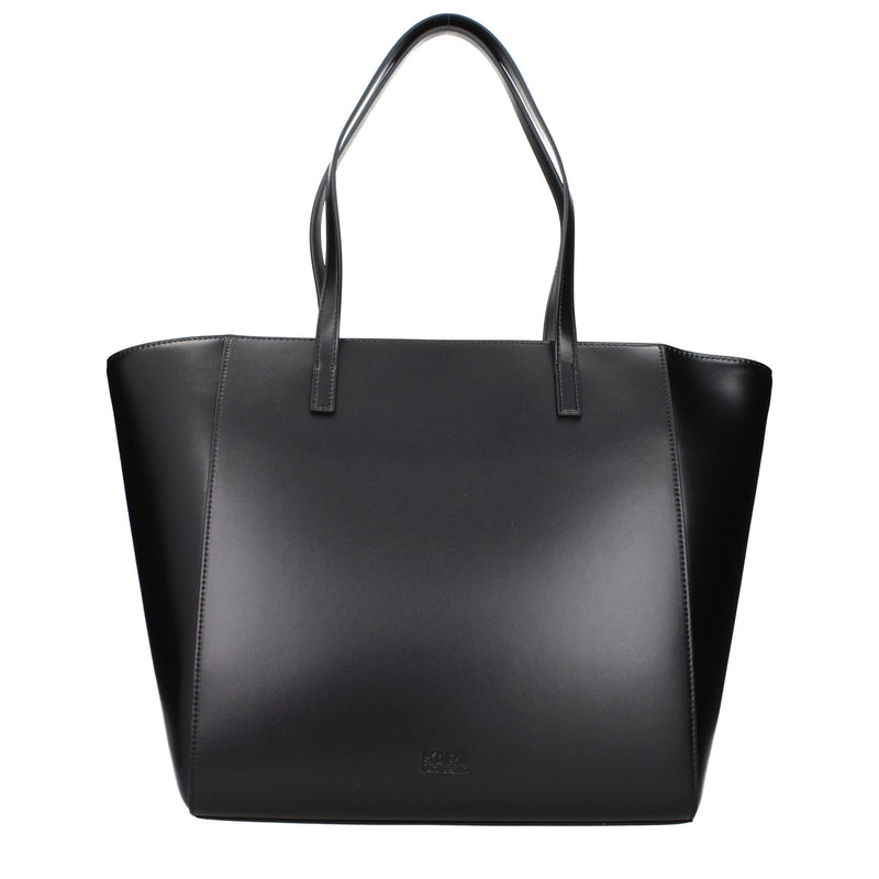 Karl Lagerfeld Black Polyethylene Shoulder Bag