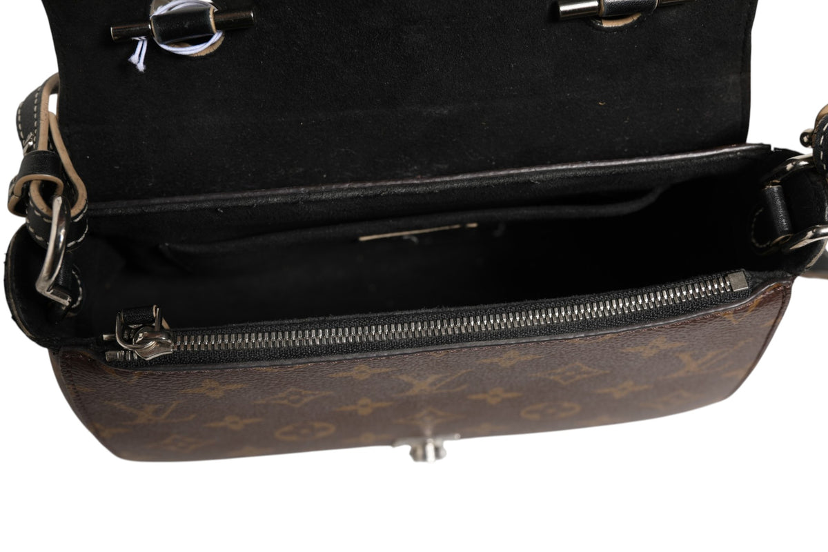 Louis Vuitton Calfskin Monogram Chain It Bag PM Noir