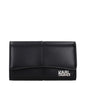 Karl Lagerfeld Black Polyethylene Wallet