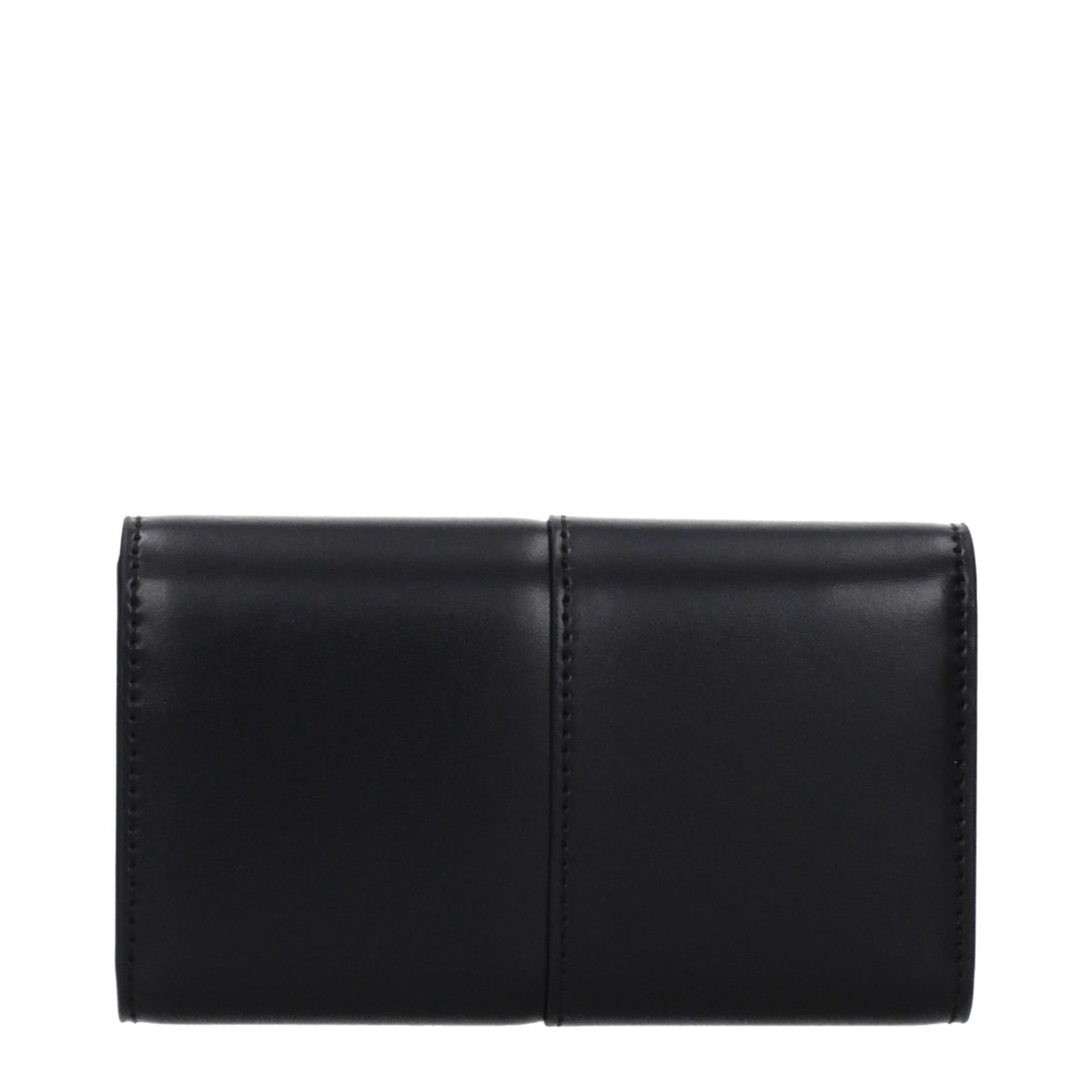Karl Lagerfeld Black Polyurethane Wallet for Women