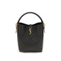 Saint Laurent Black Calf Leather Bos Taurus Shoulder Bag