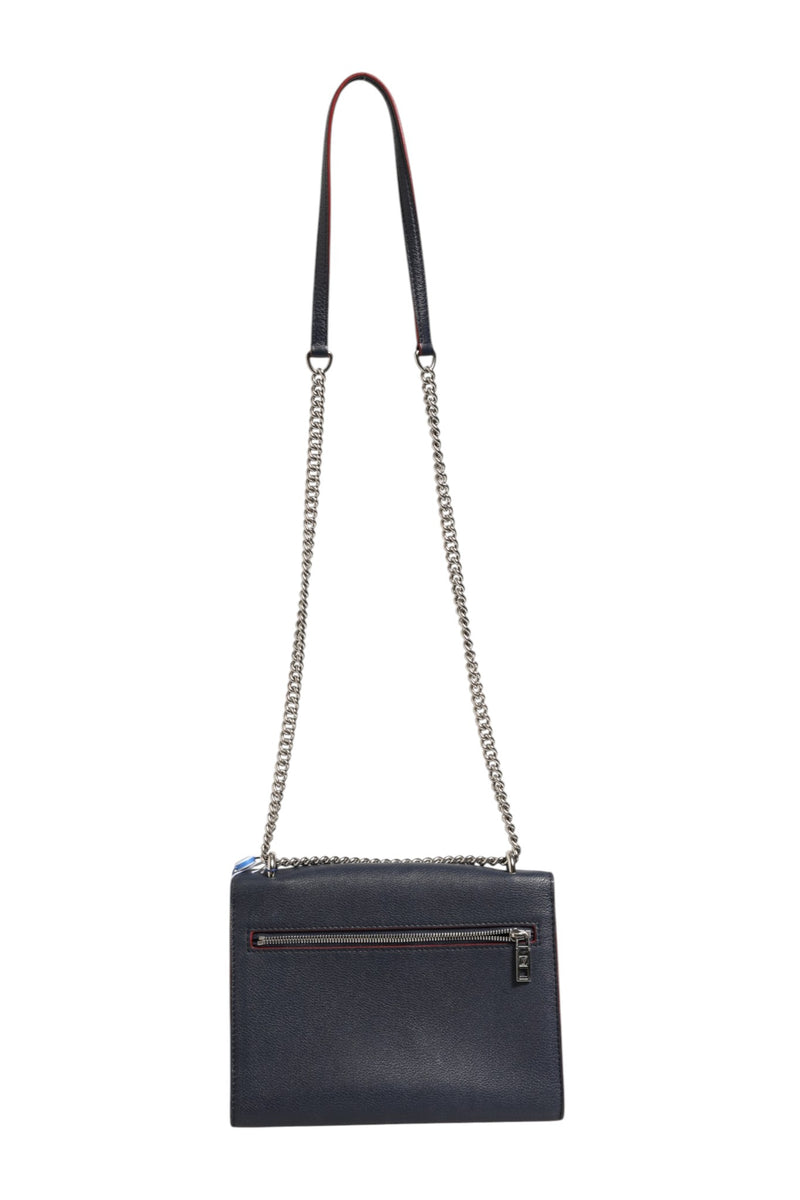Louis Vuitton Mylockme Leather Chain Shoulder Bag - Navy Blue