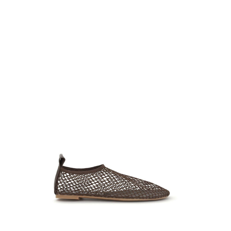 Senso Brown Rubber Ballet Flats for Women