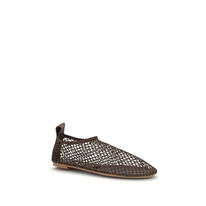 Senso Brown Rubber Ballet Flats for Women