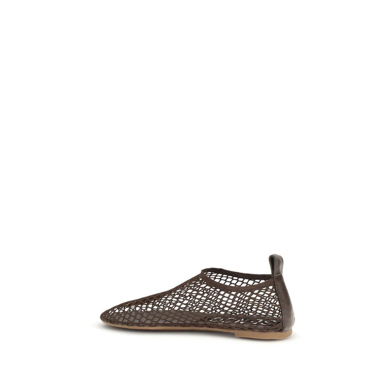 Senso Brown Rubber Ballet Flats for Women