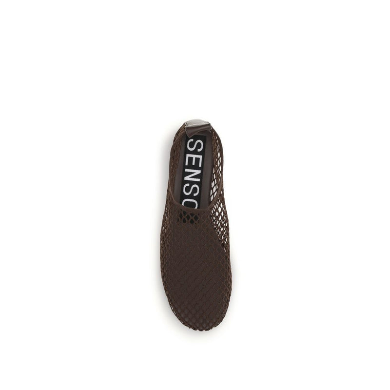 Senso Brown Rubber Ballet Flats for Women
