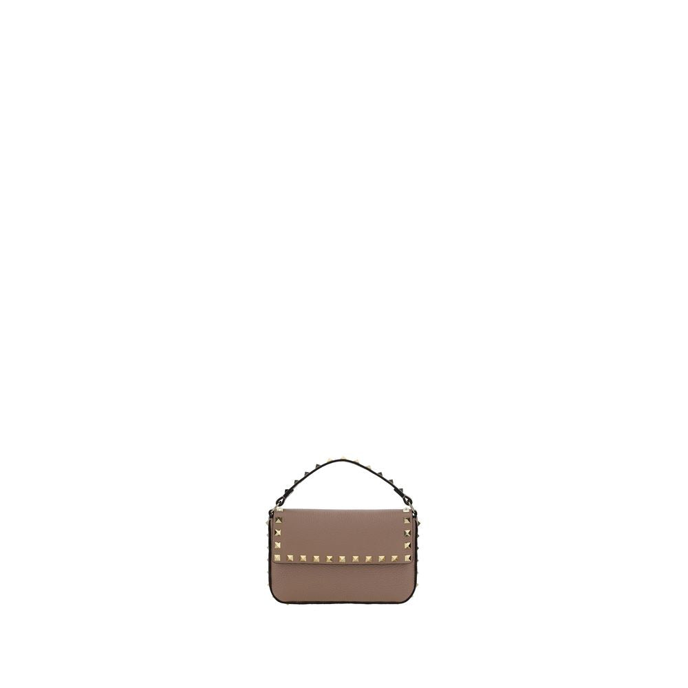 Valentino Garavani Pink Calf Leather Bos Taurus Shoulder Bag