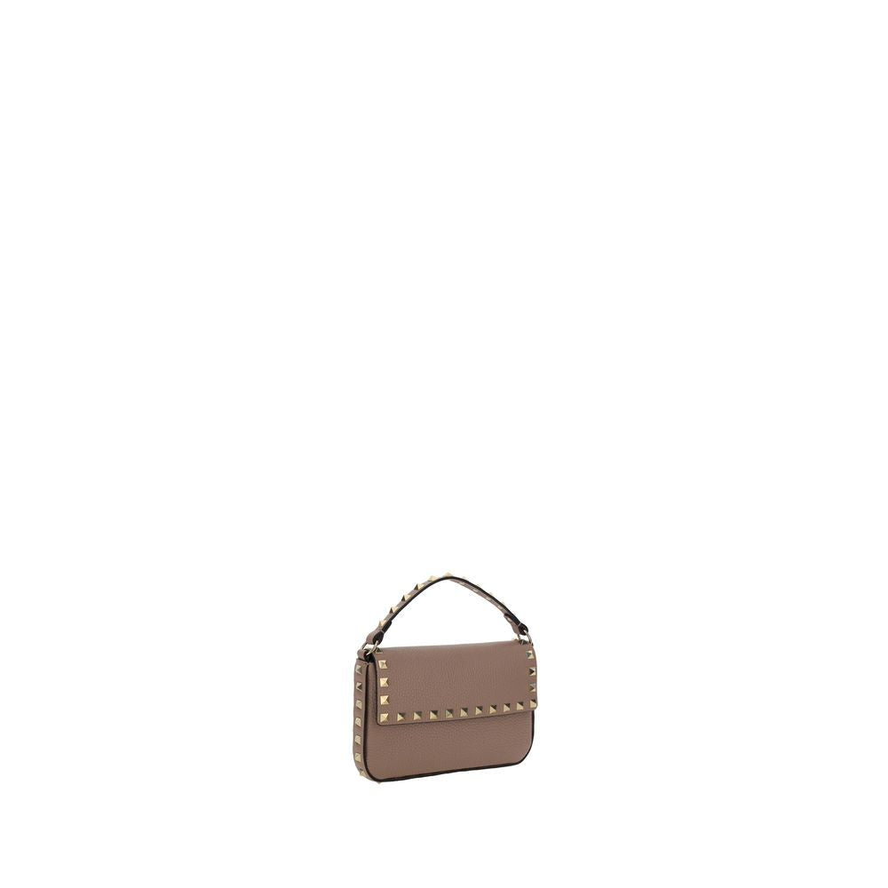 Valentino Garavani Pink Calf Leather Bos Taurus Shoulder Bag