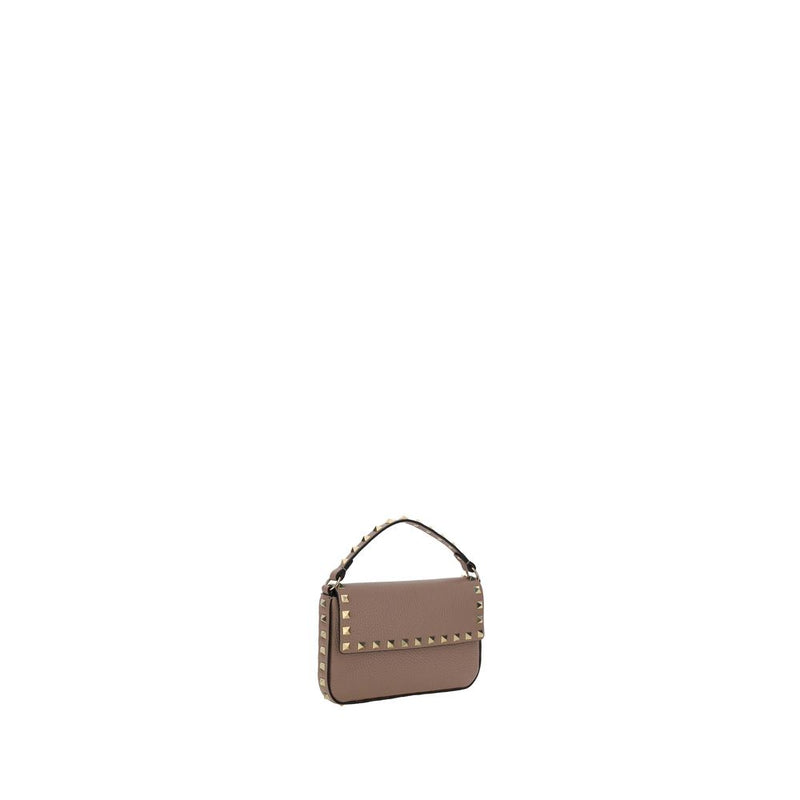 Valentino Garavani Pink Calf Leather Bos Taurus Shoulder Bag