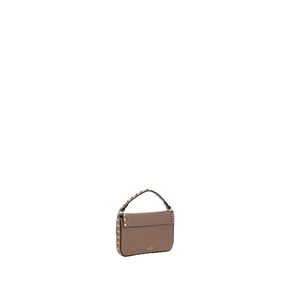 Valentino Garavani Pink Calf Leather Bos Taurus Shoulder Bag