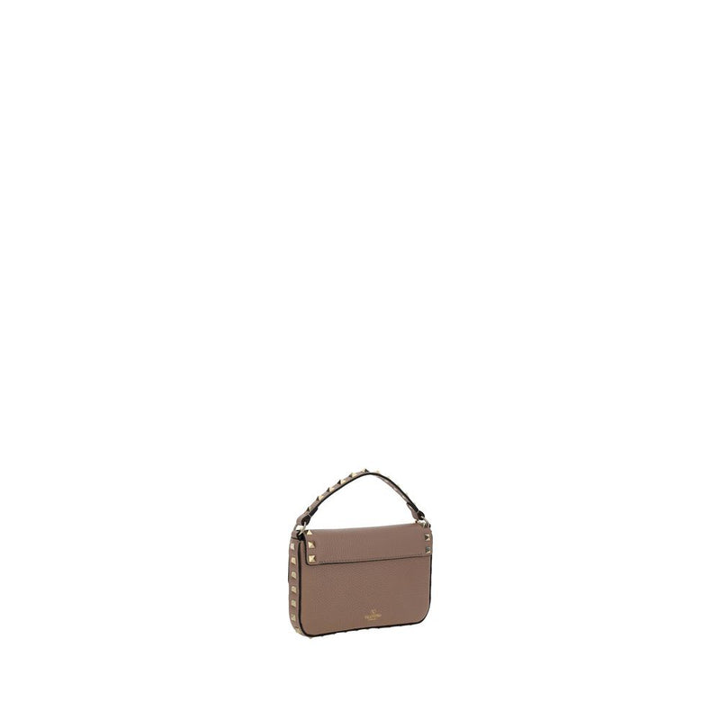 Valentino Garavani Pink Calf Leather Bos Taurus Shoulder Bag