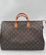 Louis Vuitton Speedy 40 Monogram Handbag - Timeless Luxury