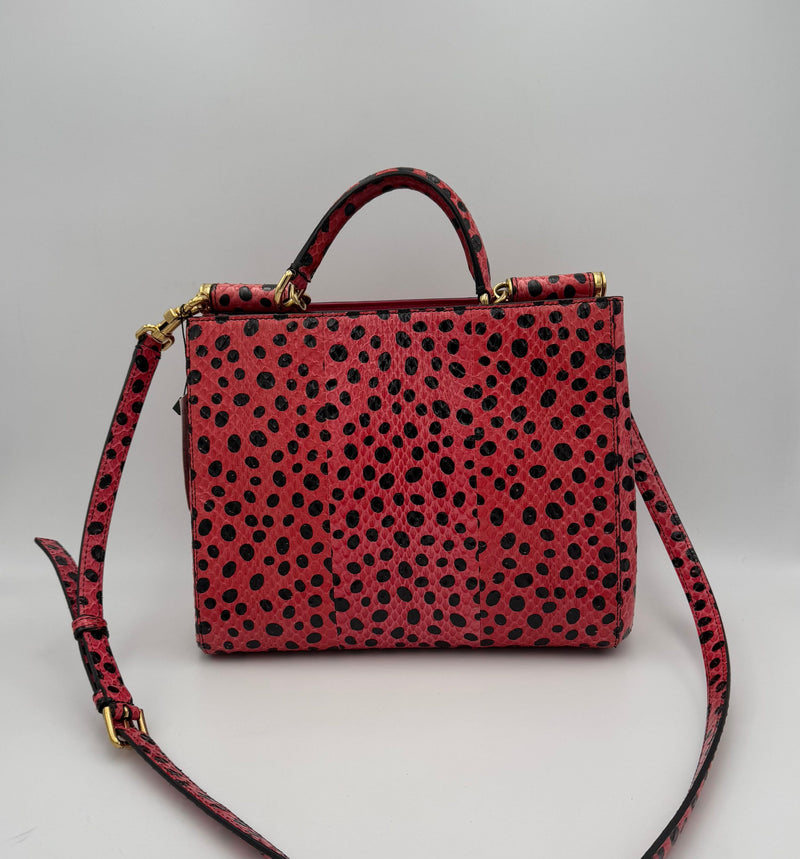 Dolce & Gabbana DOLCE & GABBANA SICILY en Sac en Cuir Reptile