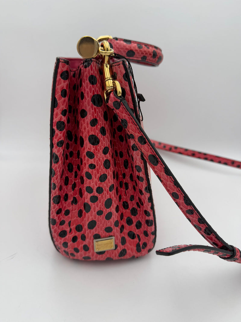 Dolce & Gabbana DOLCE & GABBANA SICILY en Sac en Cuir Reptile