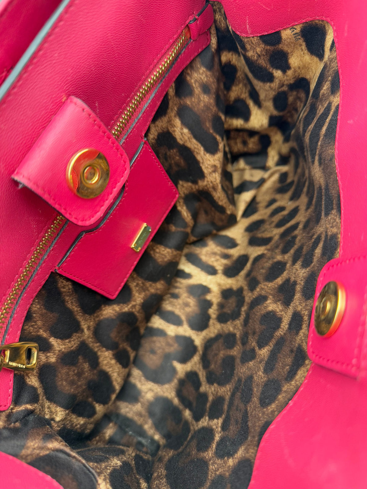 Dolce & Gabbana Sicily Reptile Skin Handbag