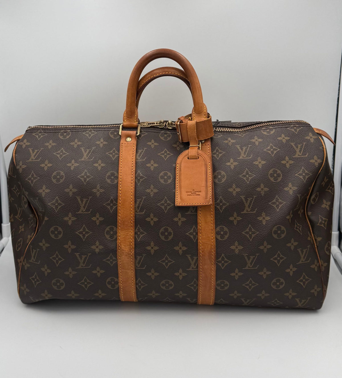 Louis Vuitton KEEPALL 45 Monogram Handbag - Timeless Luxury