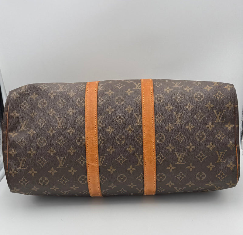 Louis Vuitton KEEPALL 45 Monogram Handbag - Iconic Luxury