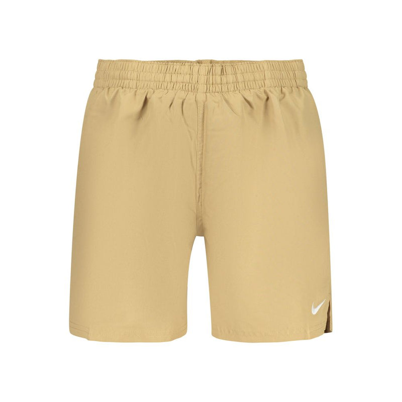 Nike Beige Polyester Men Boxer - Stylish Swimwear