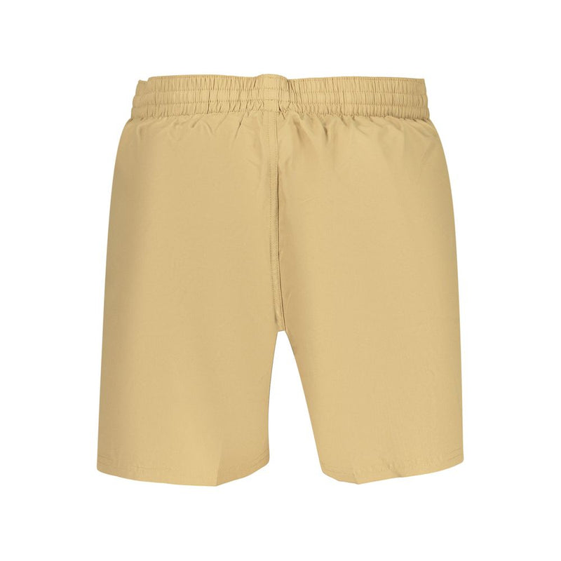 Nike Beige Polyester Men Boxer - Stylish Swimwear