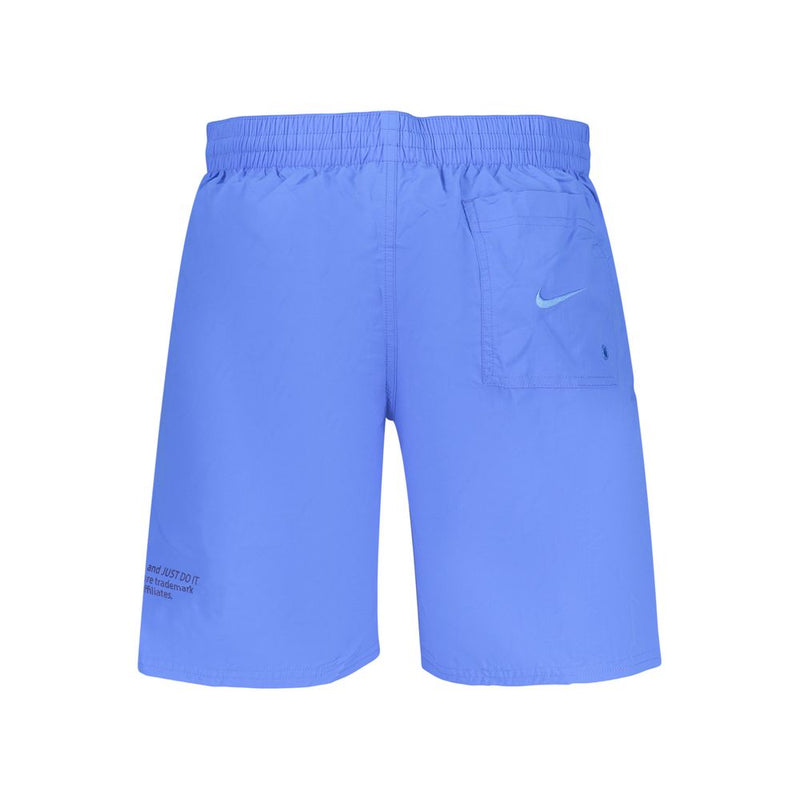 Nike Blu Poliestere Homme Shorts - Confort et Style
