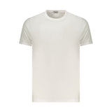 Coveri Moving White Cotton Men's T-Shirt - Stylish & Comfortable