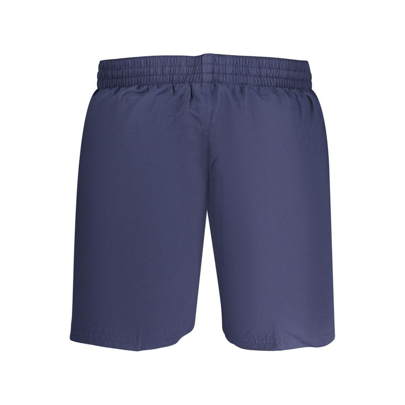 Nike Blue Polyester Men's Swim Boxers - Stylish Swimwear