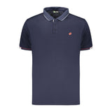 Lotto Blue Polyester Men's Polo Shirt