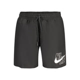 Nike Black Polyester Men's Swim Boxers - Performance Swimwear