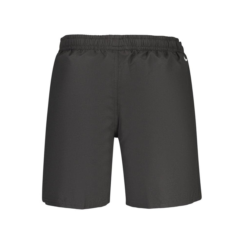 Nike Black Polyester Men's Swim Boxers - Performance Swimwear