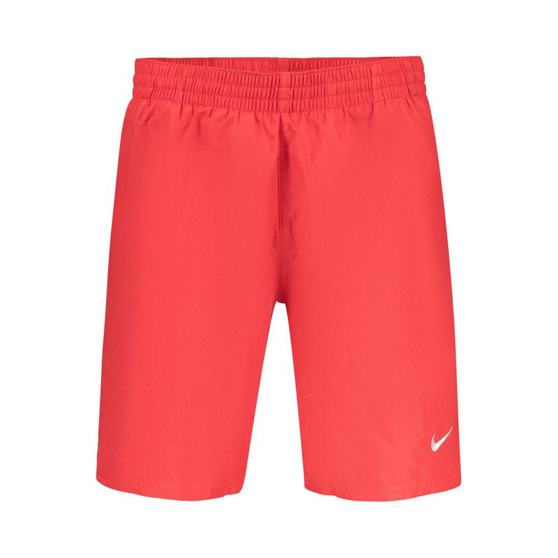Nike Rosso Polyester Mens Boxer - Swimwear for Comfort and Style