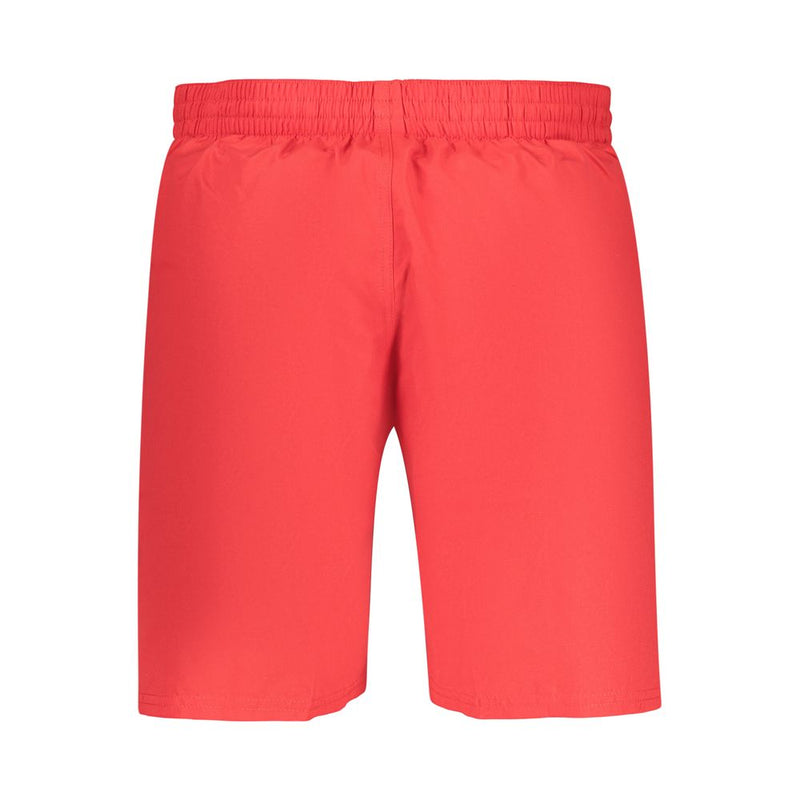 Nike Rosso Polyester Mens Boxer - Swimwear for Comfort and Style