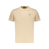 Marina Yachting Beige Cotton Men's T-Shirt - Stylish Comfort