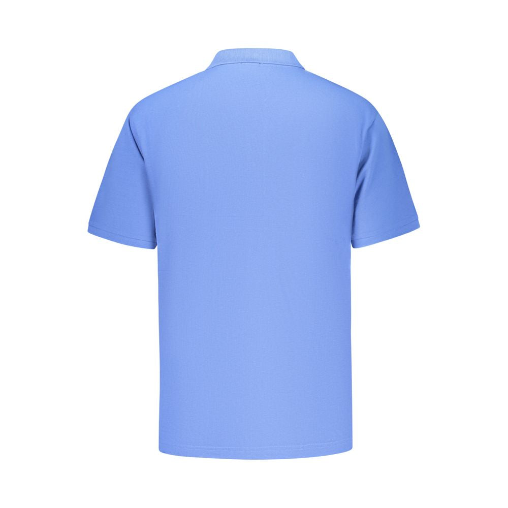 Rifle Blue Cotton Men's Polo Shirt - Stylish & Comfortable