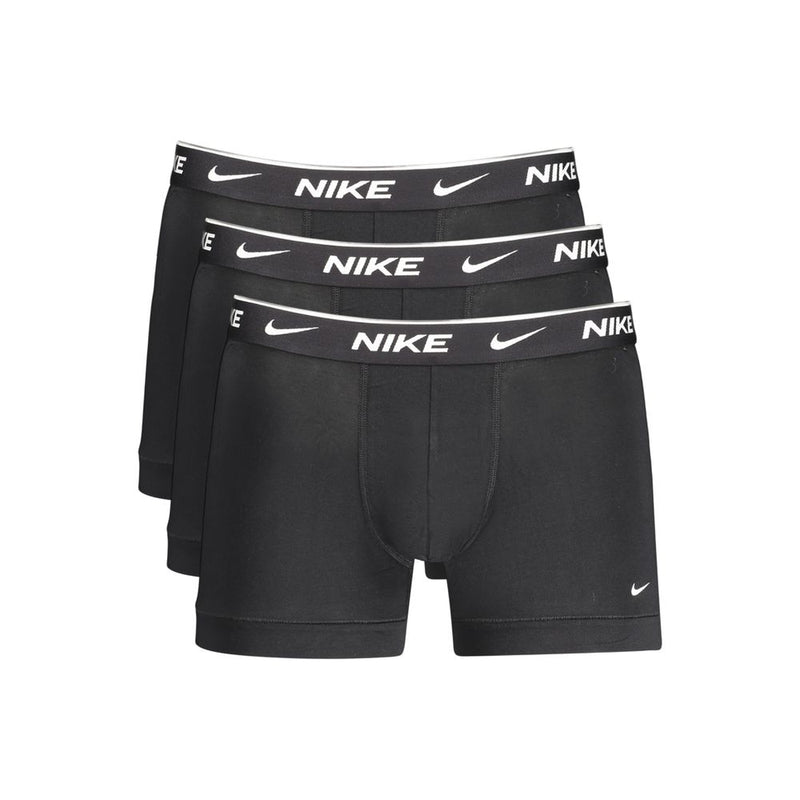 Nike Black Cotton Men's Boxer Shorts with Dri-FIT Technology