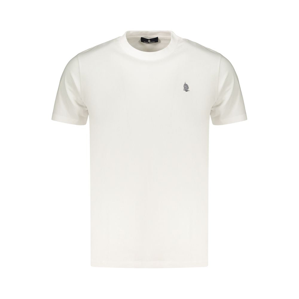 Marina Yachting White Cotton Men's T-Shirt - Stylish Comfort