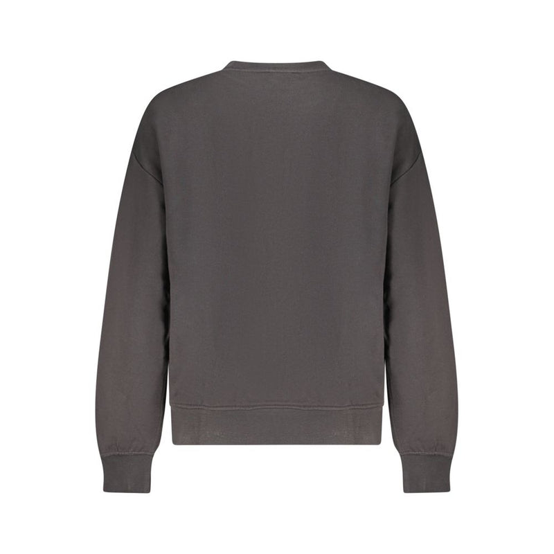 Calvin Klein Women's Black Cotton Sweatshirt