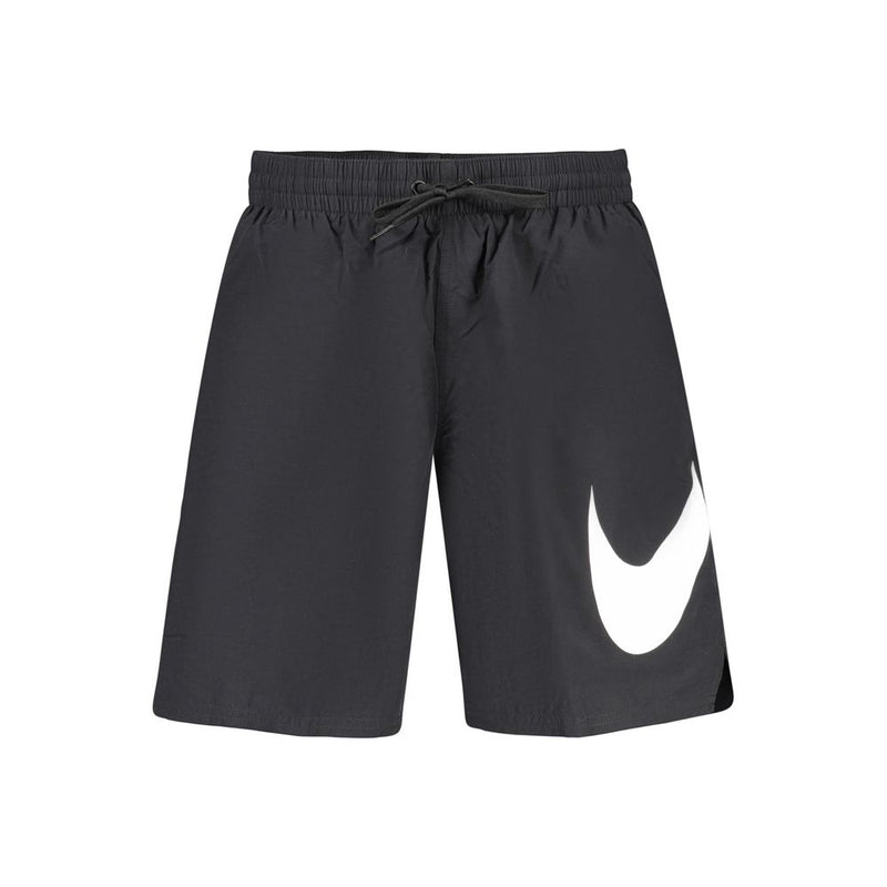 Nike Black Polyester Men's Swim Boxer Shorts