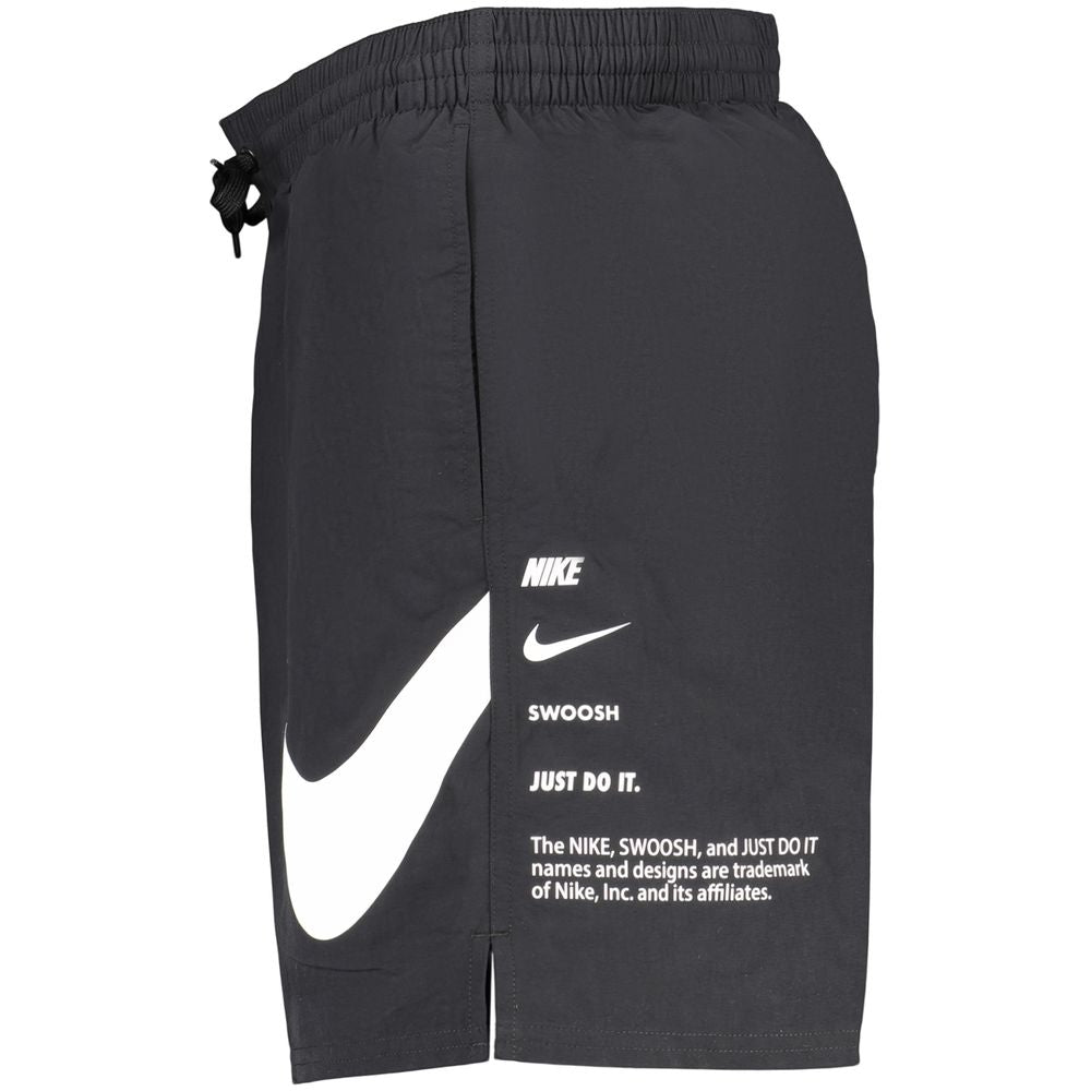 Nike Black Polyester Men's Swim Boxer Shorts